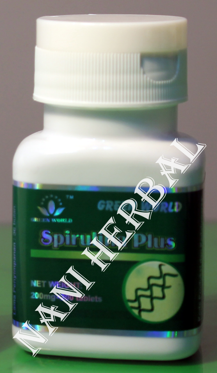 Spirulina Plus Tablet Obat Herbal Penambah Berat Badan ...